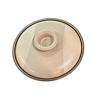 Large Edith Heath California Pottery SEA & SAND  Casserole & Lid